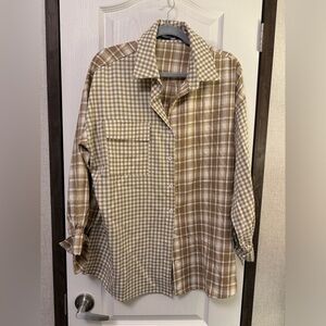 MISSGUIDED OVERSIZED SHIRT